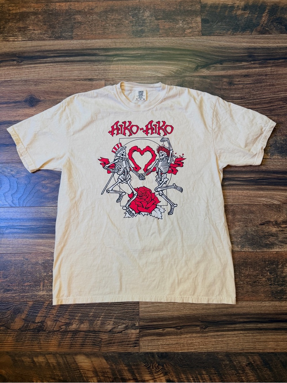 Grateful Dead Liquid Blue "Aiko Aiko" Graphic T-Shirt - Comfort Colors size XL